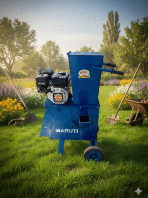 Maruti 6 HP Petrol Garden & Kitchen Waste Shredder Machine